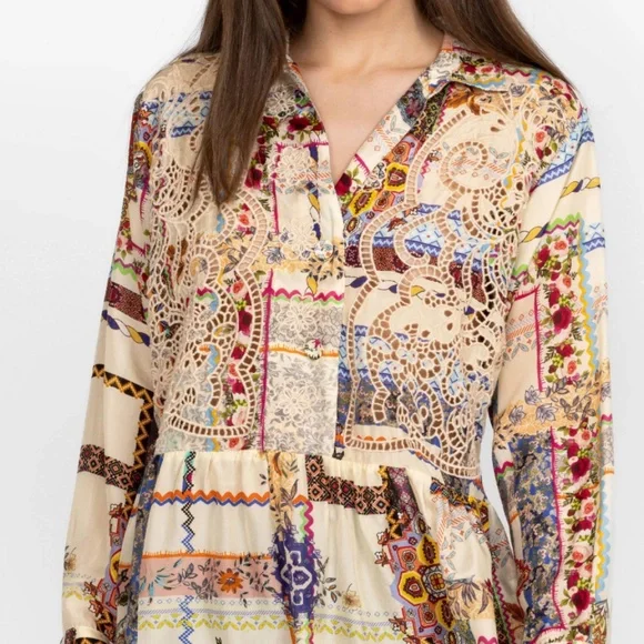 Johnny Was STANO MONROE TUNIC, 1X - Picture 1 of 10